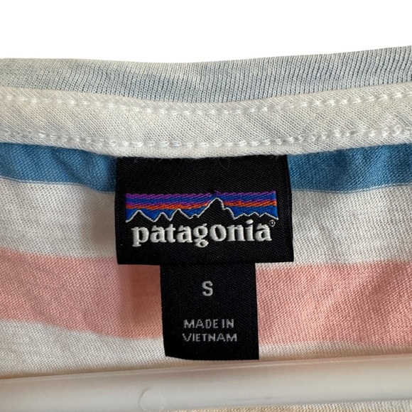Patagonia Mainstay Tank Top, Organic Cotton Blend, Striped, Size S - Picture 6 of 9